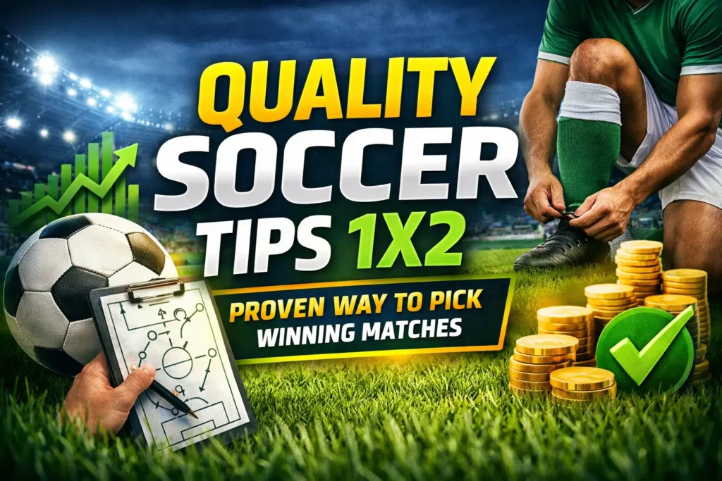 quality soccer tips 1x2
